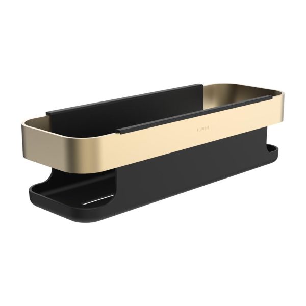 LAUFEN NIARA Košík nástenný, 30 cm, Zlatá matná  165, H3850611650011