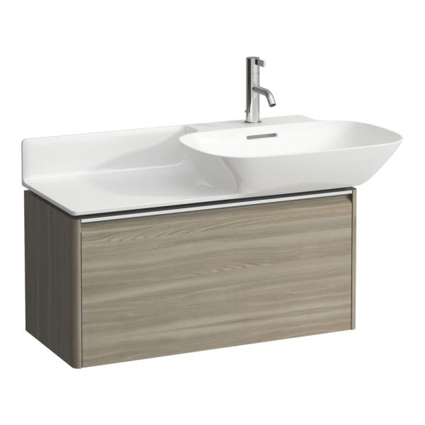 LAUFEN BASE Skrinka pod umývadlo, s 1 zásuvkou, pre umývadlá H813301, H813302, 770x350x360 mm, Bledý brest 262, H4030011102621