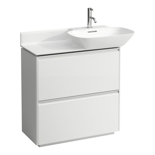 LAUFEN BASE Skrinka pod umývadlo, s 2 zásuvkami, pre umývadlá 813301, 813302, 770x350x770 mm, Multicolour farby 999, H4030021109991