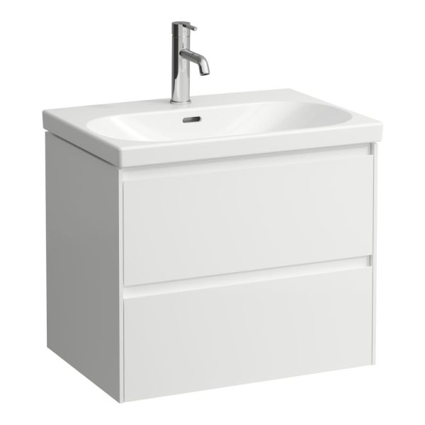 LAUFEN LANI Skrinka pod umývadlo, s 2 zásuvkami, pre umývadlo H810084, 635x450x515 mm, Špeciálne farby 990, H4035421129901