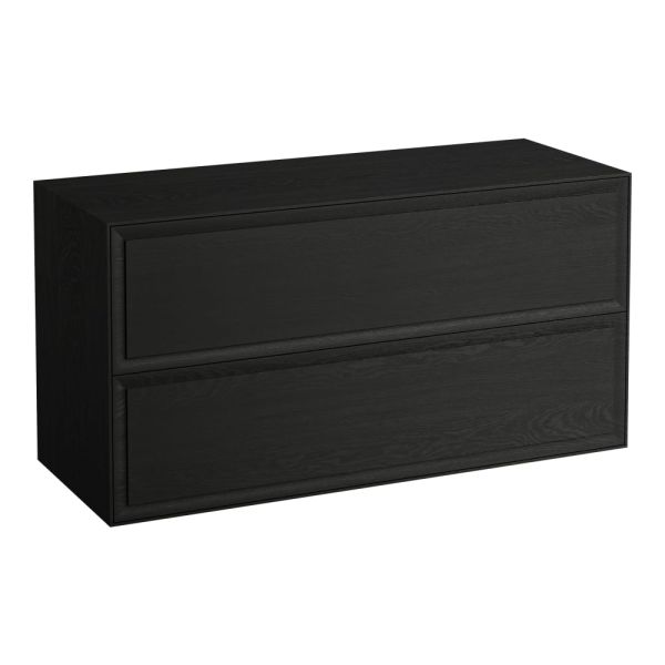 LAUFEN THE NEW CLASSIC Skrinka pod umývadlo 1200, s 2 zásuvkami, bez výrezu, 1175x455x600 mm, Černený dub 628, H4060260856281