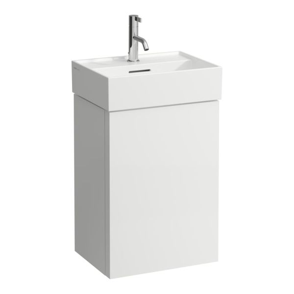 LAUFEN Kartell LAUFEN Skrinka pod umývadlo, 2 dvierka, závesy vpravo, pre umývadlo H815330, 435x330x600 mm, Biela matná 640, H4075040336401