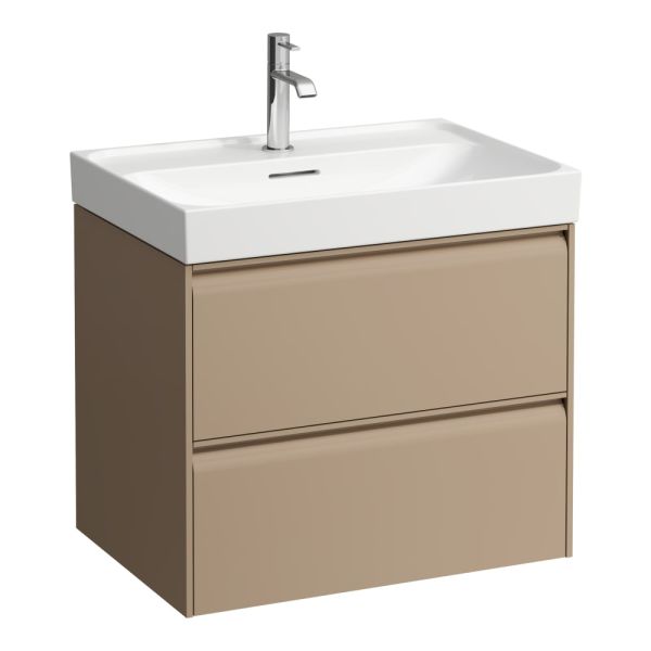 LAUFEN MEDA Skrinka pod umývadlo, s 2 zásuvkami, pre umývadlo H810114, 635x450x515 mm, Cappuccino 465, H4215820114651