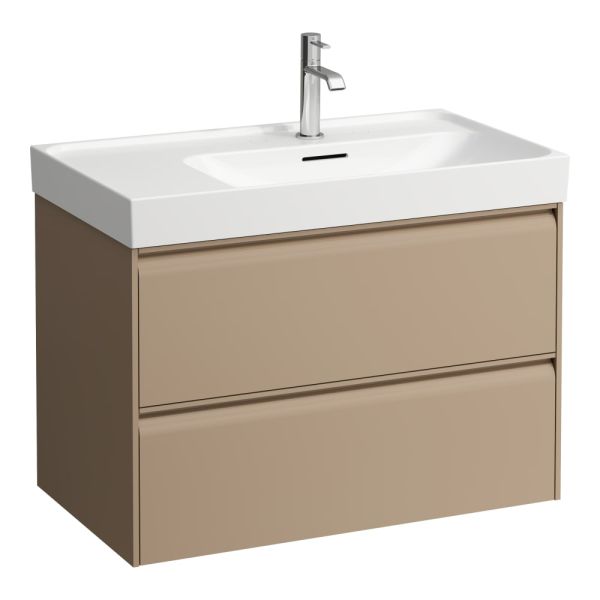 LAUFEN MEDA Skrinka pod umývadlo, s 2 zásuvkami, pre umývadlo H817115, 785x450x515 mm, Cappuccino 465, H4215920114651