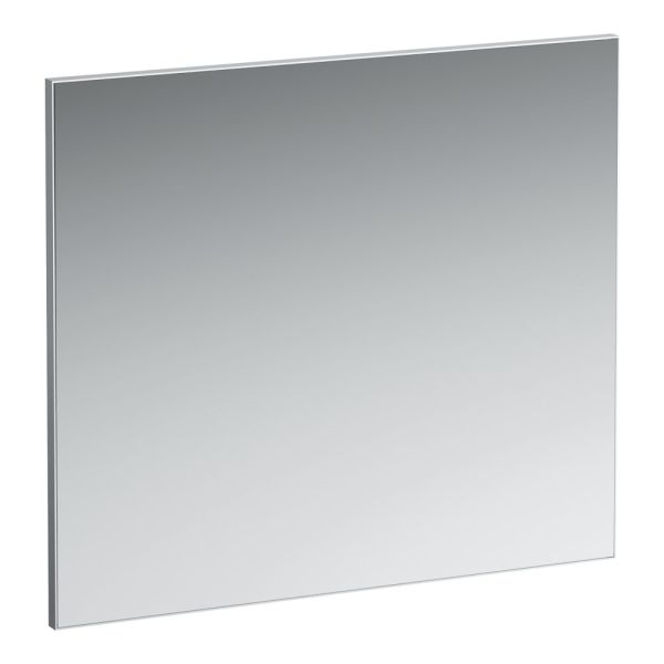 LAUFEN FRAME 25 Zrkadlo s hliníkovým rámom, bez osvetlenia, 800x700 mm, Zrkadlo 144, H4474049001441