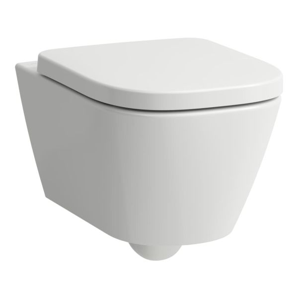 LAUFEN MEDA, Závesné WC 'Silent flush', Rimless, hlboké splachovanie, advanced, Biela 000, 540x360 mm, H8201100000001
