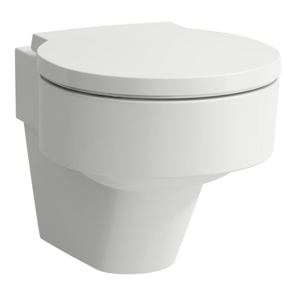 LAUFEN VAL, Závesné WC, Rimless, hlboké splachovanie, Biela 000, 530x390 mm, H8202810000001
