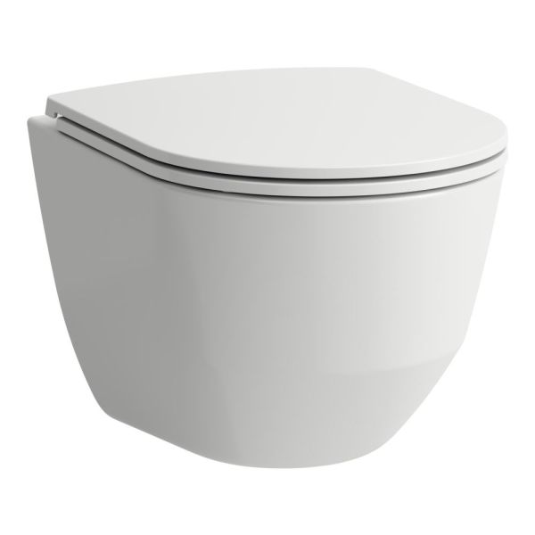 LAUFEN LAUFEN PRO, Závesné WC compact Rimless, hlboké splachovanie, Biela LCC 400, 490x360 mm, H8209654000001
