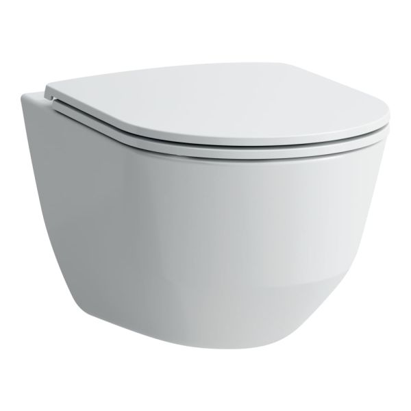 LAUFEN LAUFEN PRO, Závesné WC, Rimless, hlboké splachovanie, Biela 000, 530x360 mm, H8209660000001