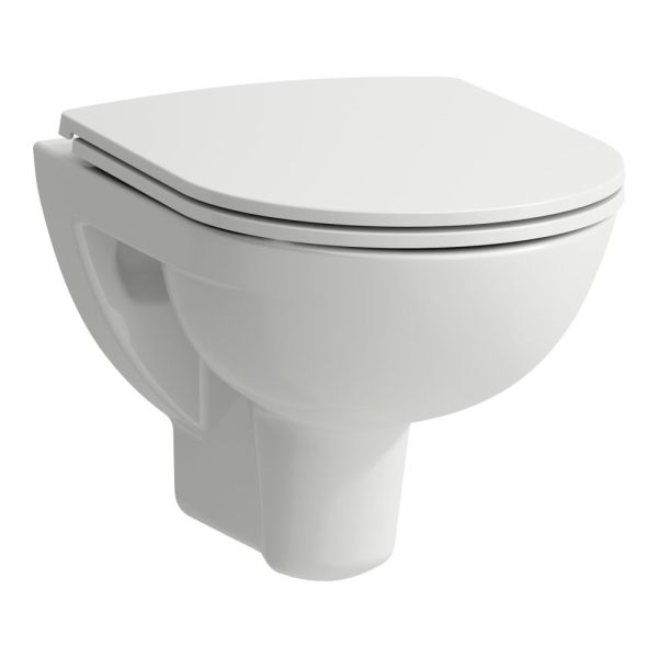 LAUFEN LAUFEN PRO, Závesné WC Rimless/compact, hlboké splachovanie, Biela LCC Active A00, 490x360 mm, H821952A000001
