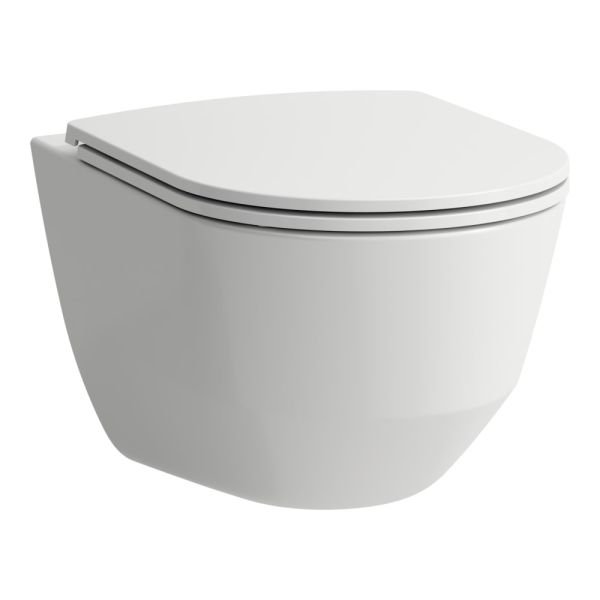 LAUFEN LAUFEN PRO, Závesné WC Rimless, hlboké splachovanie, optimalizované splachovanie 4/2,5l, Biela 000, 530x365 mm, H8219660000001