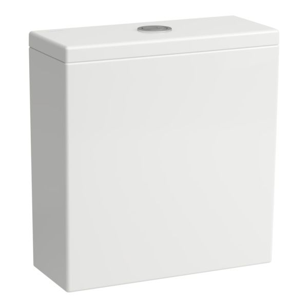 LAUFEN Kartell LAUFEN, Nádrž, zadný prívod vody (uprostred), Biela 000, 380x160 mm, H8293310009711