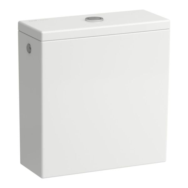 LAUFEN Kartell LAUFEN, Nádrž, pripojenie vody dole vľavo, Biela LCC Active A00, 380x160 mm, H829333A009731