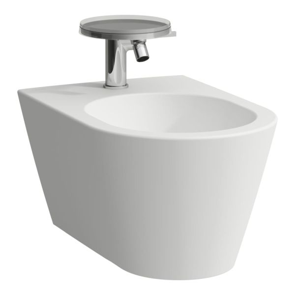 LAUFEN Kartell LAUFEN Závesný bidet, 545x370mm, Biela matná 757, H8303317573021