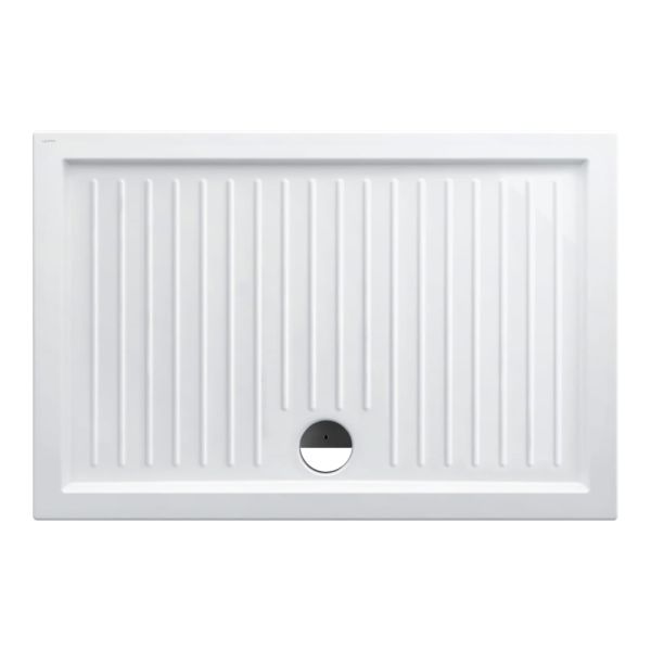 LAUFEN MERANO E Keramická sprchová vanička, obdĺžniková, 1200x800x55 mm, Biela / protišmyková 600, H8559586000001