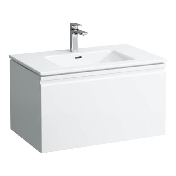 LAUFEN LAUFEN PRO S Umývadlo so skrinkou so zásuvkou, 800x500x460 mm, Wenge 423, H8609634231041