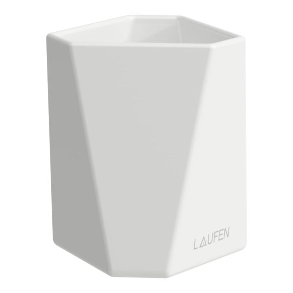LAUFEN HOME COLLECTION Keramický pohárik 'TRIO Cup', Čierna matná 716, H8777747160001