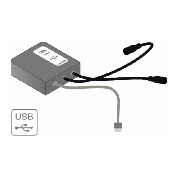 LAUFEN ANTERO Modul USB adaptér s približovacou elektronikou pre ovládanie senzorových pisoárov, H8901300000001