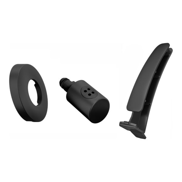 LAUFEN CLEANET RIVA Dýza + krytka + páčka, Čierna lesklá 020, H8916920200001