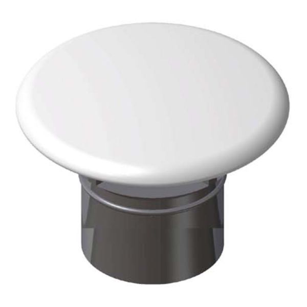 LAUFEN INO|VAL Keramická krytka ventilu (pre skrytý prepadový systém), 70x70 mm, farba Biela matná, H8981907570001