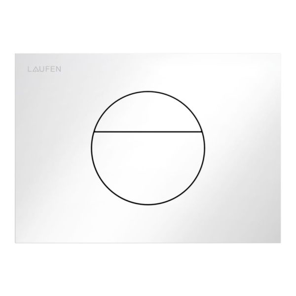 LAUFEN INEO WC tlačidlo INEO SUNRISE, Dual Flush, Biela 000, H9001120000001