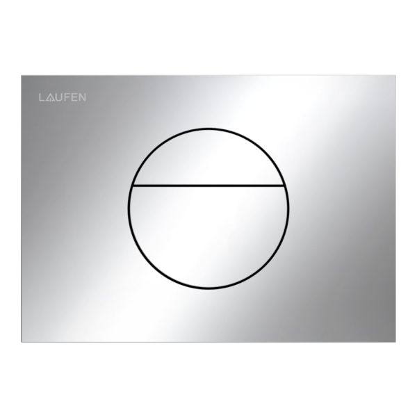 LAUFEN INEO WC tlačidlo INEO SUNRISE, Dual Flush, Chróm 004, H9001120040001