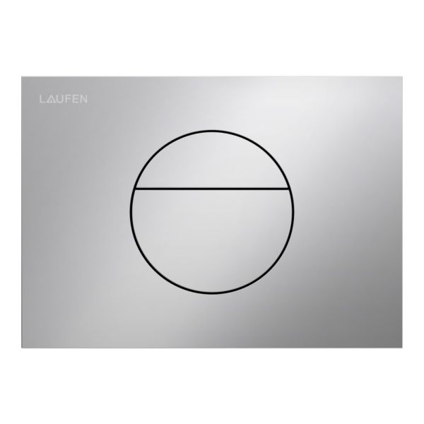 LAUFEN INEO WC tlačidlo INEO SUNRISE, Dual Flush, Chróm matná 007, H9001120070001