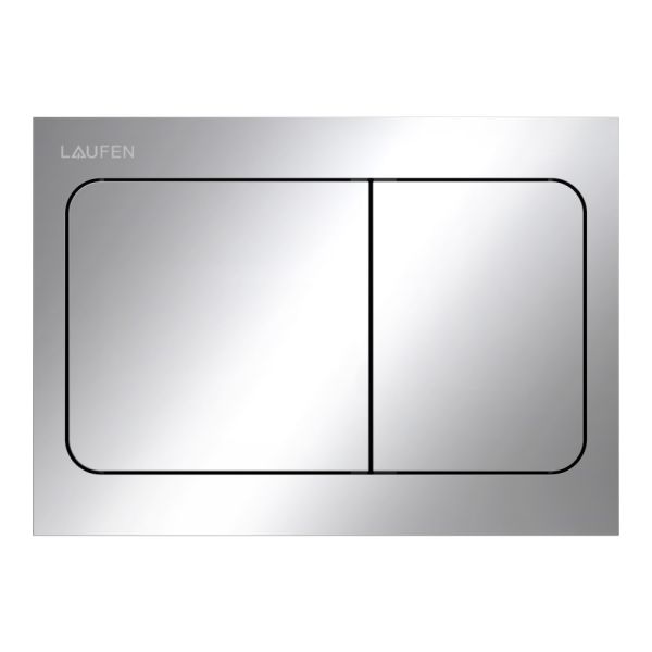 LAUFEN INEO WC tlačidlo INEO AIR, Dual Flush, Chróm 004, H9001130040001