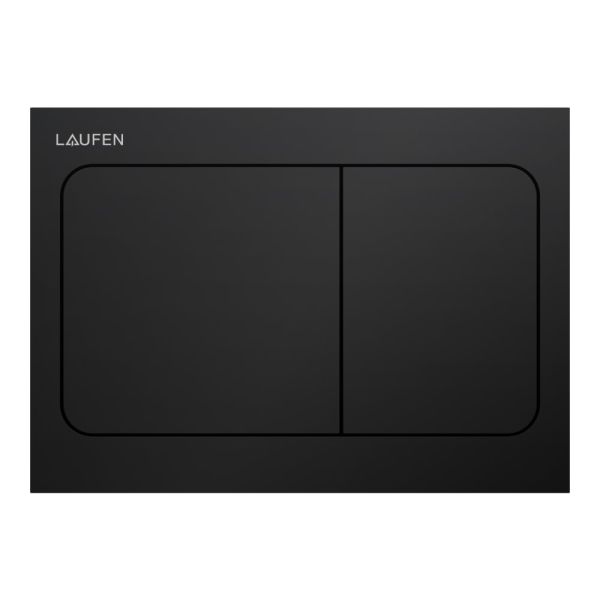 LAUFEN INEO WC tlačidlo INEO AIR, Dual Flush, Čierna matná 716, H9001137160001