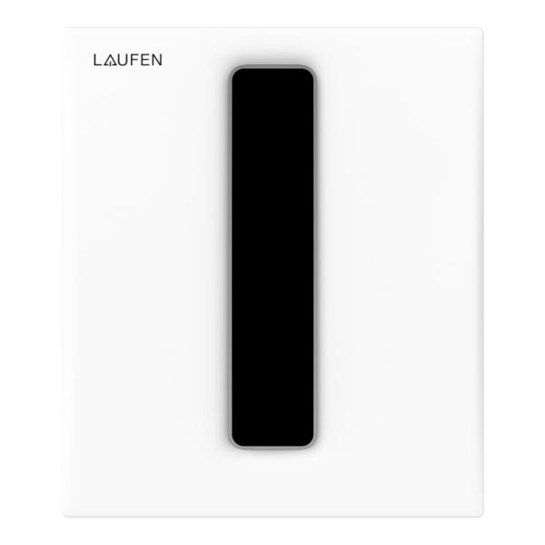 LAUFEN INEO Pisoárový automatický splachovač INEO E-AU104 s infračerveným senzorom, sieťové napájanie, Biela 000, H9091040000001