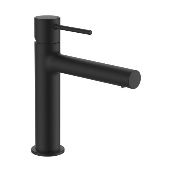 LAUFEN TWINPLUS SLIM Umyvadlová stojánková páková baterie, výtok 140 mm, bez výpusti, PVD titán čierný mat 428, HF505404428000