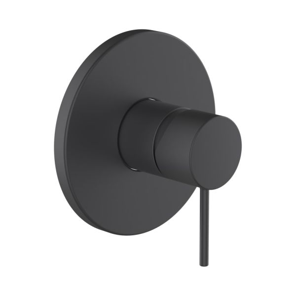 LAUFEN TWINPLUS SLIM Vrchný set podomietkovej sprchovej batérie pre Simibox alebo Simibox Light, PVD titán čierný mat 428, HF505478428000