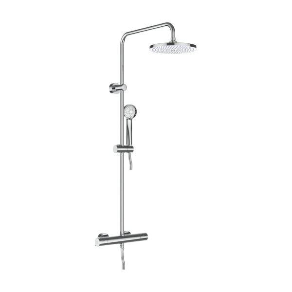 LAUFEN THERM Termostatický sprchový stĺp 150 mm, Chróm 100, HF506557100600