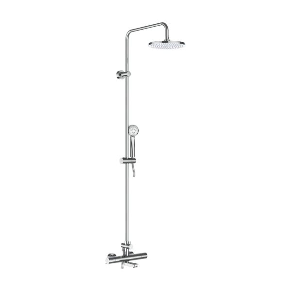 LAUFEN THERM Termostatický vaňový stĺp 150 mm, Chróm 100, HF506567100600