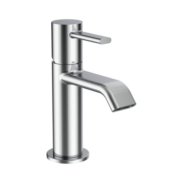 LAUFEN MEDA Umývadlová páková batéria, pevný výtok 95 mm, bez automatického výpustu, Chróm 100, HF506602100000