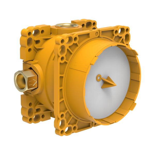 LAUFEN Simibox light, teleso pre podomietkové batérie s uzatváracím ventilom, HF574037000000