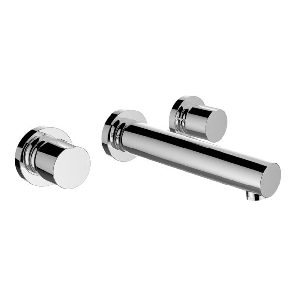 LAUFEN THE NEW CLASSIC Podomietková umývadlová batéria, 2 rukoväte, pevný výtok 180 mm, Chróm 100, HF900524100000