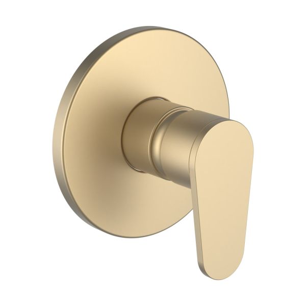 LAUFEN THE NEW CLASSIC Vrchný set podomietkovej sprchovej batérie pre Simibox alebo Simibox Light, PVD svetlo zlatá matná 462, HF900578462000