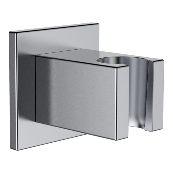 LAUFEN QUADRIGA Nástenný držiak ručnej sprchy 'QUADRIGA', pevný, celokovový, PVD inox kartáčovaná oceľ 441, HF901168441000