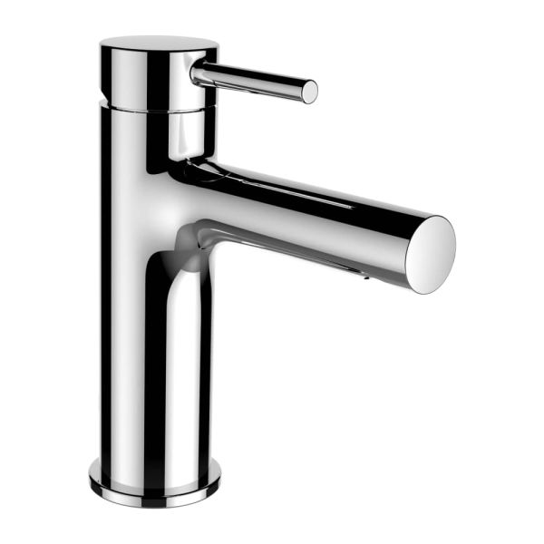 LAUFEN TWINPLUS Umývadlová páková batéria s výtokom 109 mm, prietok 5,7 l/min, bez automatickej výpuste, Chróm 100, HF905402100000