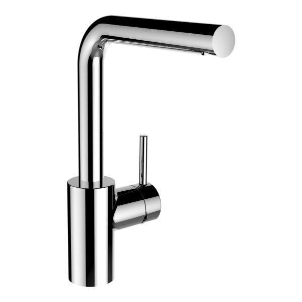 LAUFEN TWINPLUS Umývadlová batéria, Eco+, otocný výtok 160mm, bez automatickej výpuste, Chróm 100, HF905408100000