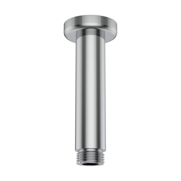 LAUFEN SHOWER PROGRAMME Sprchové rameno stropné 100 mm s kruhovou rozetou, vhodné k oválnym a kruhovým hlavovým sprchám, Chróm 100, HF960098100001