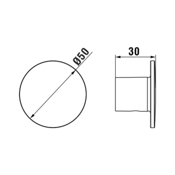 LAUFEN NIXIE Háčik veľký, Chróm 004, H3811530040011