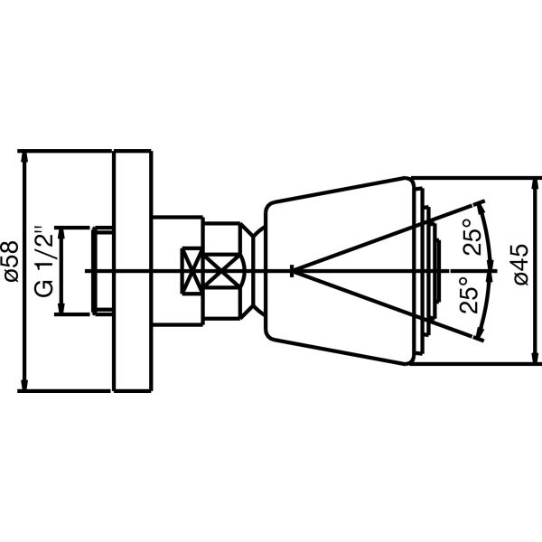 JADO GLANCE Sprcha na telo bočná sprcha, H2710AA
