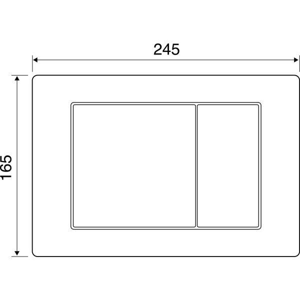 BETTER 2 dvojtlačítko, VV656001