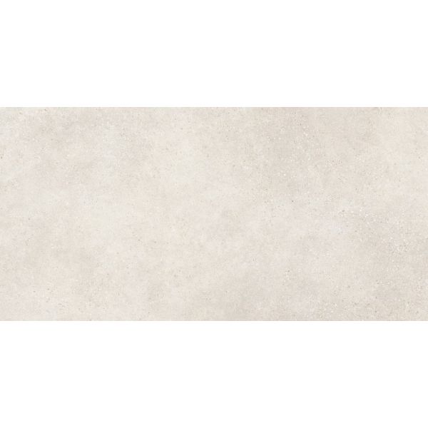 Asphalt Off White Plain 60x120 cm