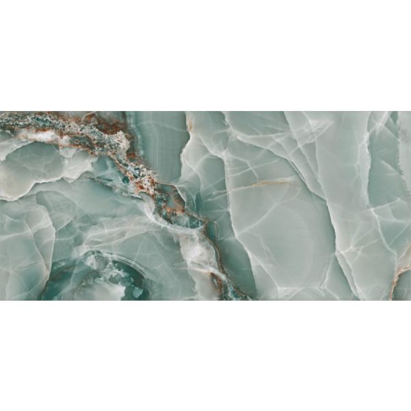 Onyx Turquoise Pulido 120x260 cm