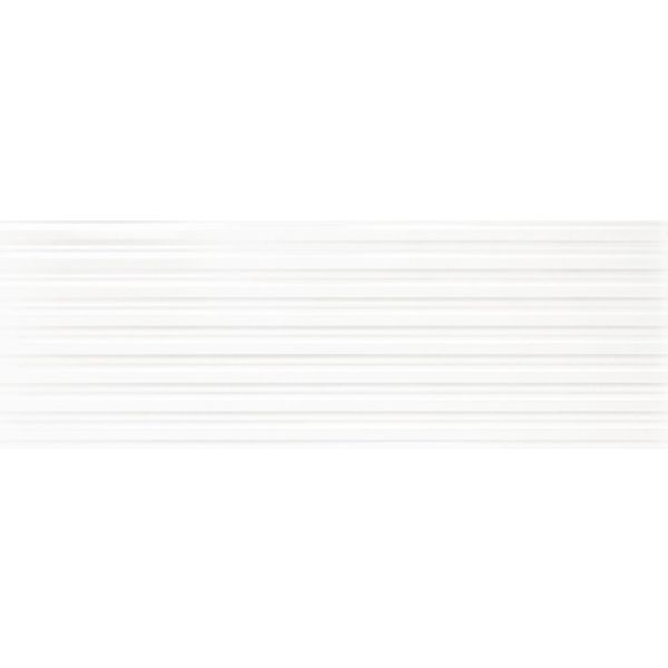 Blanco White Slats Gloss 33,3x100 cm