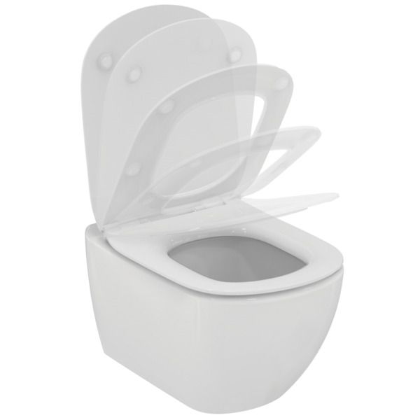 PACK, TESI AQUABLADE WC závesné 53x36 cm, T0079 + TESI WC sedadlo Slow-closing, T3527 + PROSYS120 podomietkový WC modul, R0204, R0094, T386801