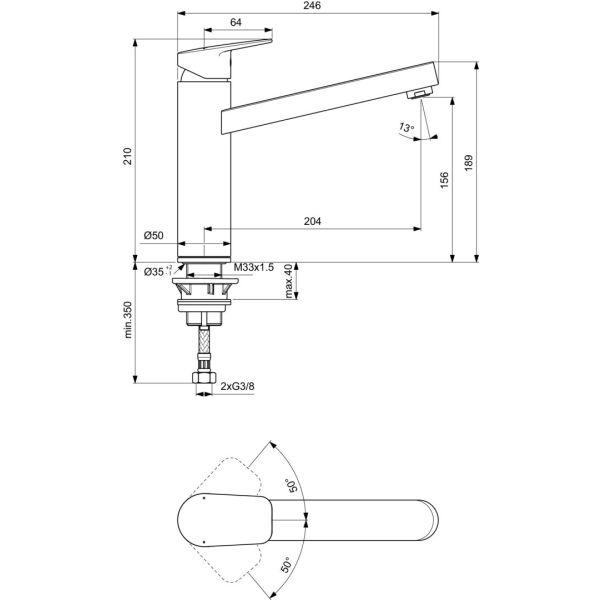 CERAPLAN Drezová batéria vysoká, BD311AA